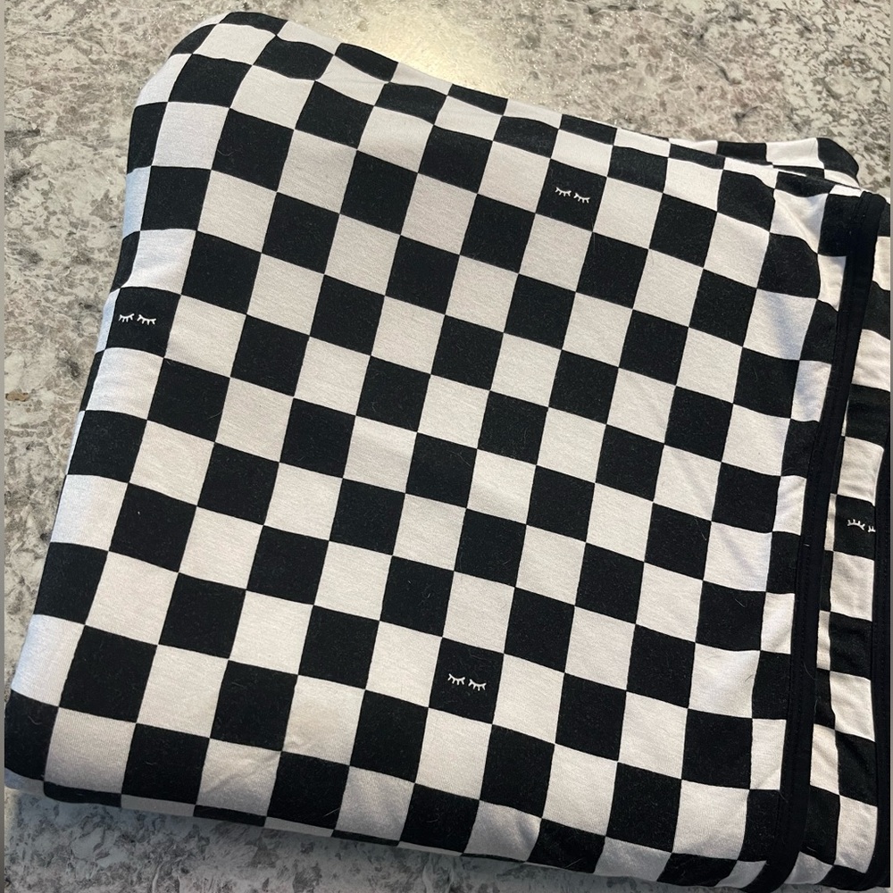 Little Sleepies Check Blanket - Limited Editon